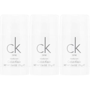 3-pack Calvin Klein CK One Deostick 75ml