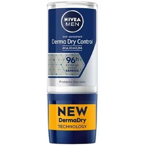 Nivea Men Derma Dry Control antiperspirant roll-on 50ml