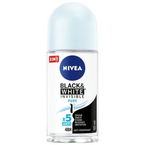 Nivea Black&White Invisible Pure antiperspirant roll-on 50ml