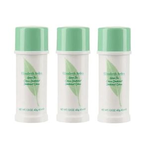 3-pack Elizabeth Arden Green Tea Cream Deodorant 40ml Transparent