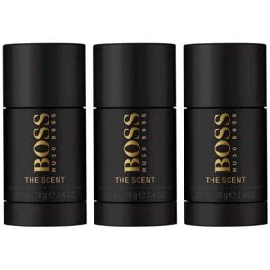 3-pack Hugo Boss The Scent Deostick 75ml Black