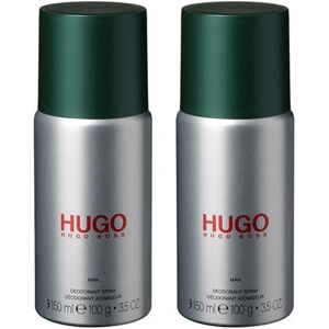 2-pack Hugo Boss Hugo Man Deo Spray 150ml Green