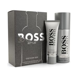 Hugo Boss Bottled Discovery Box Deo Spray Og Shower Gel Gaveæske