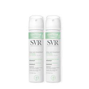 SVR Spirial Spray Antitranspirante 48 Horas 2x75ml