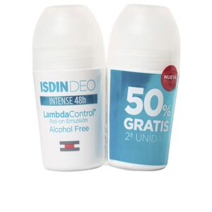 Isdin Lambda Control intense 48h desodorante roll-on emulsión duo 2 x 50 ml