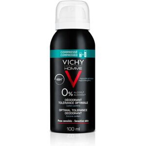 Vichy Homme Desodorante Spray Hipoalergénico 48h Tolerancia Óptima 100 ml