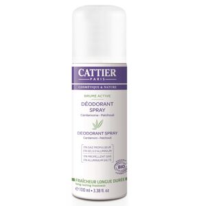Cattier Desodorante spray Brume Active para mujer