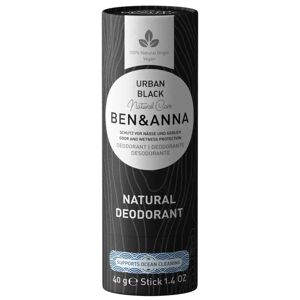 Ben&Anna Desodorante natural de bicarbonato en stick - Urban Black