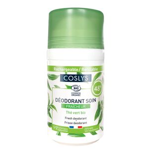 Coslys Desodorante recargable 48 h Frescor con Té Verde Bio
