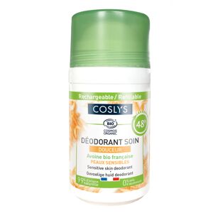 Coslys Desodorante recargable 48 h Suavidad con Avena Bio francesa