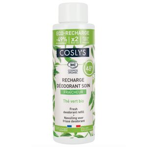 Coslys Recarga de desodorante 48 h Frescor con Té Verde Bio