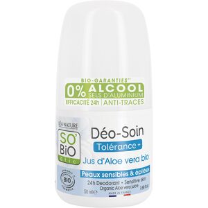 SO'BiO étic Desodorante roll-on alta tolerancia con Aloe Vera Bio