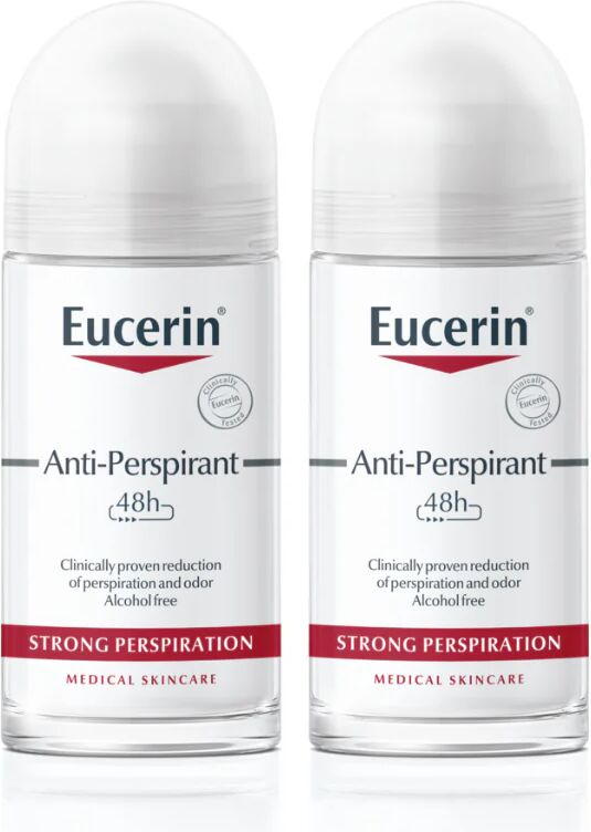 Eucerin Antitranspirante Roll-On Forte 48H 2x50ml