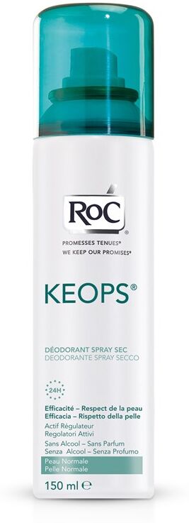 Roc Keops Desodorante Seco Spray Transpiración Regular 150mL