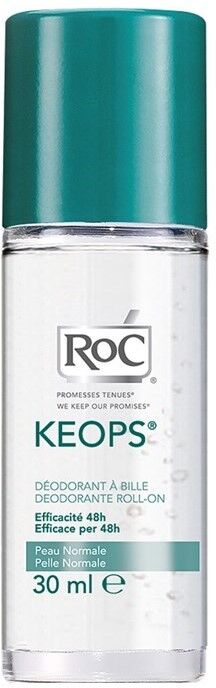 Roc Keops Desodorante Roll-On Transpiración Intensa 30mL