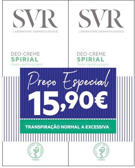 SVR Spirial Crema Antitranspirante 1&nbsp;un.