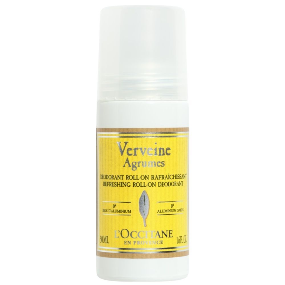 L'Occitane Desodorante Roll-On Refrescante Cítricos Verbena 0% Sales de Aluminio 50mL