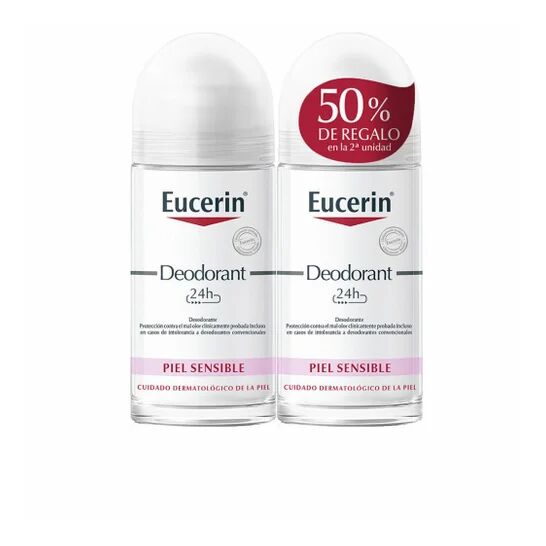 Eucerin Desodorante Piel Sensible 2x50ml