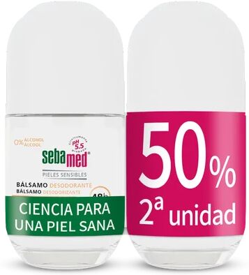 Sebamed Bálsamo Desodorante Sensible Roll-On 2x50ml