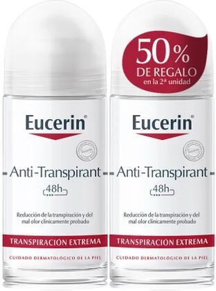 Eucerin Duplo Desodorante Anti-Transpirante 48h 2x50ml