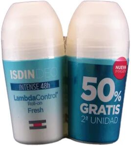 ISDIN Deo Lambda Control Intense 48h Fresh Roll-on 2x50ml