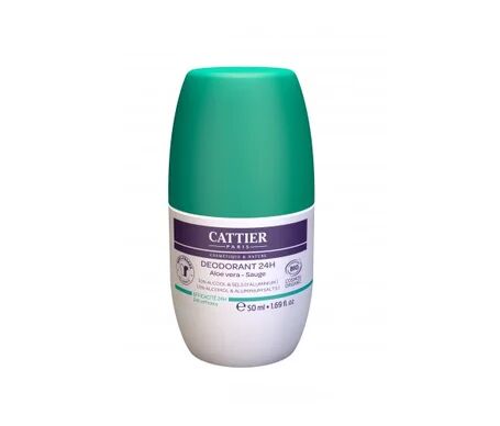 Cattier Desodorante Roll-On Aloe Vera 24h 50ml