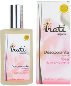 Irati Organic Desodorante Spray de Rosa Damascena BIO 100ml