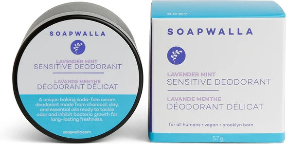 Soapwalla Desodorante en crema sensitive - Lavanda y Menta