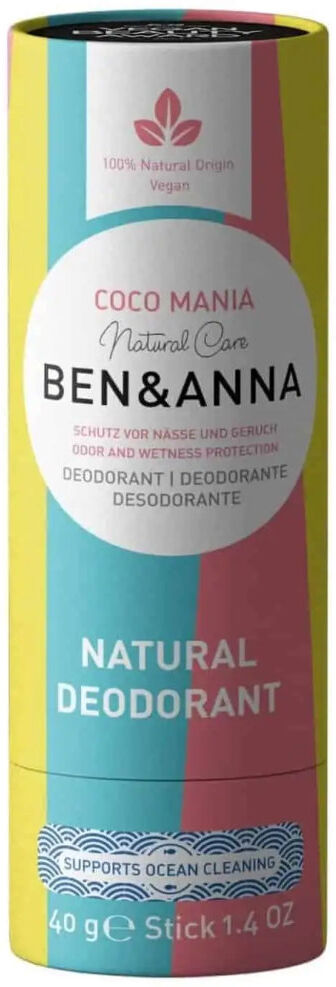 Ben&Anna Desodorante natural de bicarbonato en stick - Coco Mania