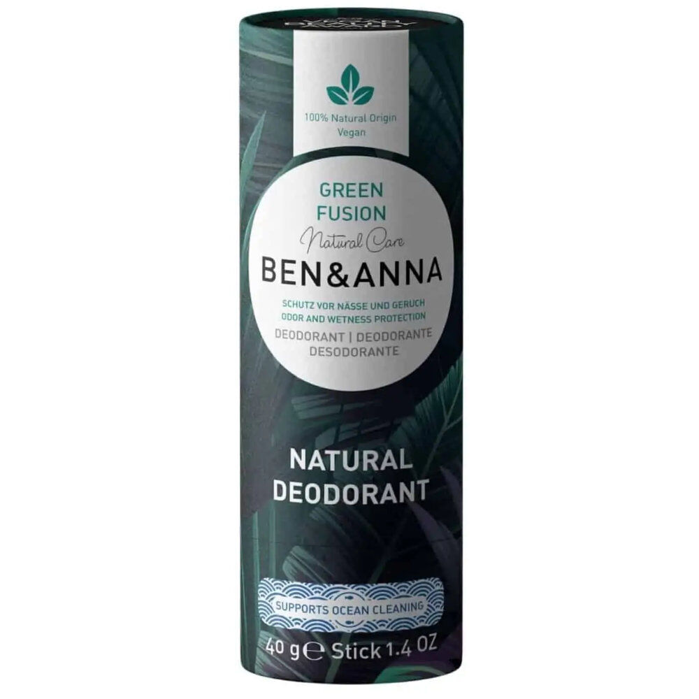 Ben&Anna Desodorante natural de bicarbonato en stick - Green Fusion