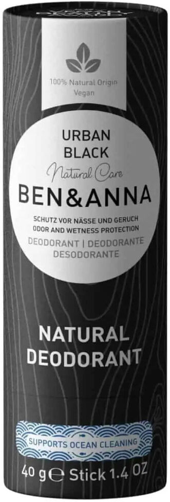 Ben&Anna Desodorante natural de bicarbonato en stick - Urban Black