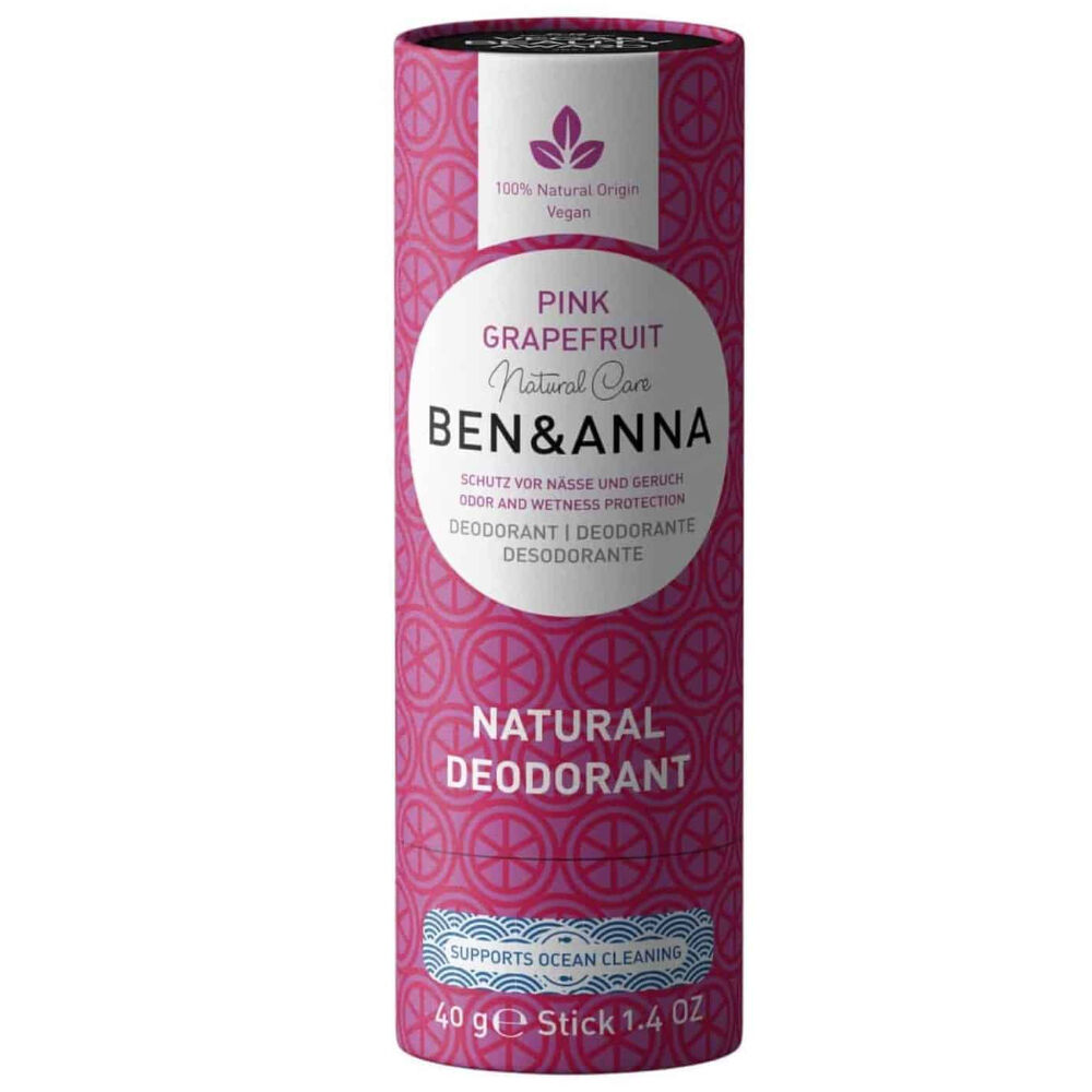 Ben&Anna Desodorante natural de bicarbonato en stick - Pink Grapefruit