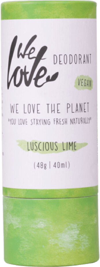 We Love The Planet Desodorante natural en stick - Luscious Lime