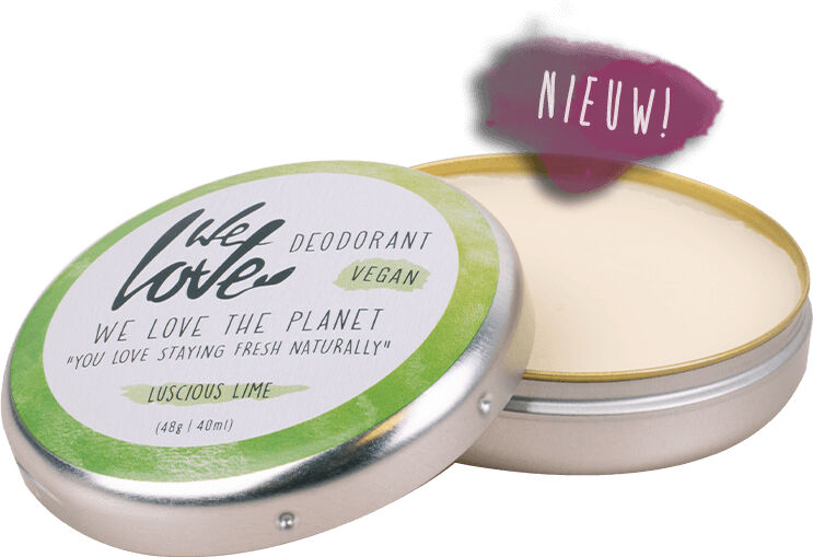 We Love The Planet Desodorante natural en lata - Luscious Lime