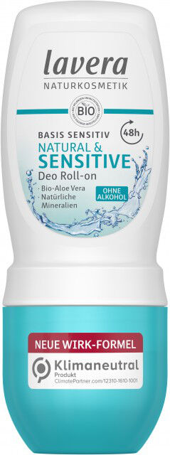 Lavera Desodorante roll-on Natural & Sensible Basis Sensitiv 48h+