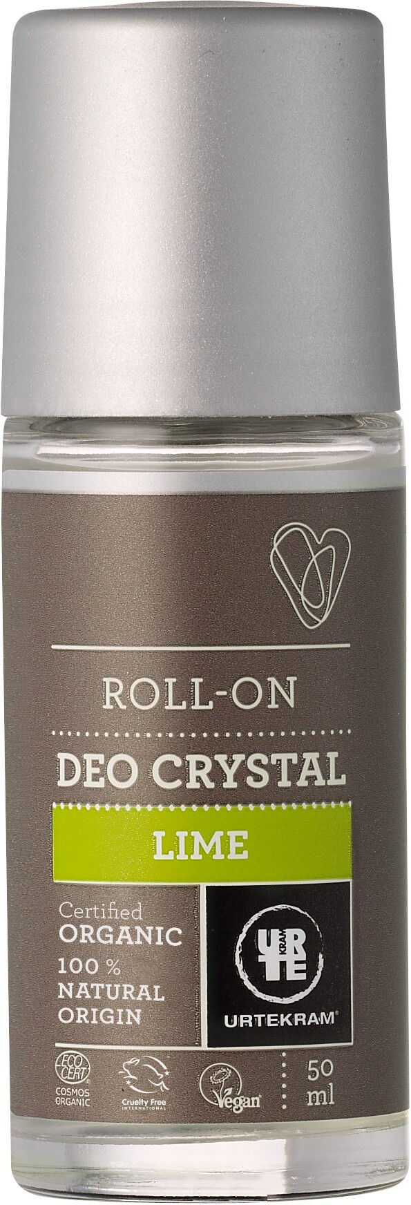 Urtekram Desodorante Crystal roll-on de Lima