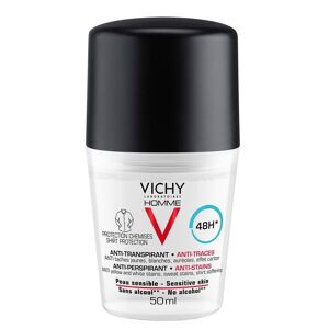 VICHY Homme 48h Anti-Traces Roll-On Deodorant 50ml