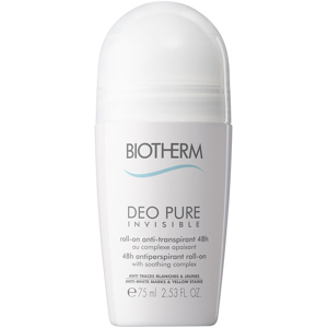 Biotherm Déo Pure Anti-Transpirant Invisible 48h Roll-On 75ml - Publicité