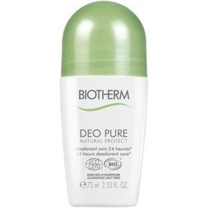 Biotherm Déo Pure Natural Protect Déodorant Soin 24h Bio Roll-On 75ml - Publicité