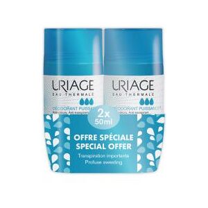 Uriage Déodorant Puissance 3 Lot de 2 x 50 ml - Lot 2 x 50 ml - Publicité