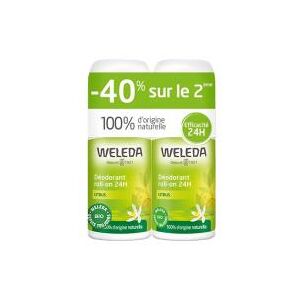 Weleda Déodorant au Citrus Roll-on 24H Lot de 2 x 50 ml - Lot 2 x 50 ml - Publicité