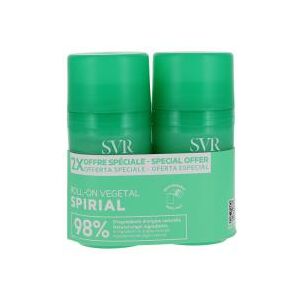 SVR Spirial Deodorant 24h Vegetal Roll-On Lot de 2 x 50 ml - Lot 2 x 50 ml