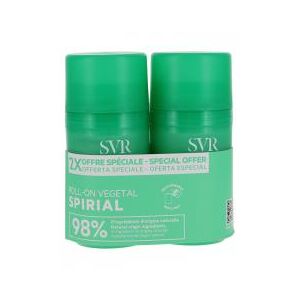 SVR Spirial Déodorant 24h Végétal Roll-On Lot de 2 x 50 ml - Lot 2 x 50 ml - Publicité