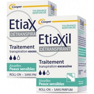 Etiaxil détranspirant roll-on peaux sensibles 2x15ml - Publicité