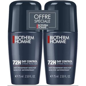 Biotherm Homme 72H Day Control Extreme Protection 2x75ml - Publicité