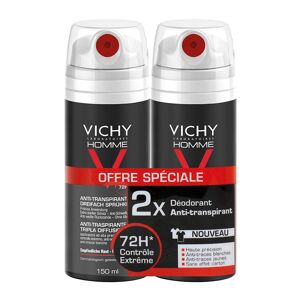 Vichy Deodorant Spray Homme Anti-transpirant Triple Diffusion