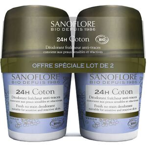 Sanoflore Deodorant Sans Sels d'Aluminium Anti-Traces