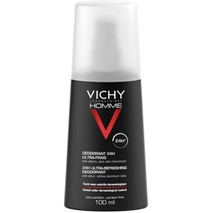 Vichy homme déodorant vaporisateur ultra-frais - Publicité