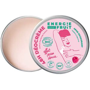 Deodorant Creme 48H Bio Framboise Fraîche Energie Fruit