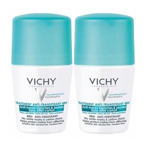 Deodorant Anti-Transpirant Anti-Traces 48h Vichy x2
